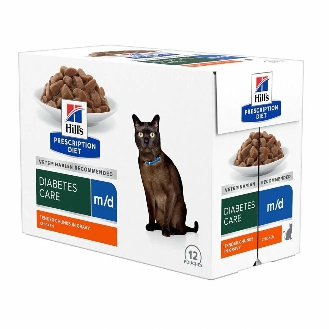 Hill's Prescription Diet Feline M/d Diabetes Care 12x85 G 5 Hill's Prescription Diet Feline M/d Diabetes Care 12x85 G - Bilde 3