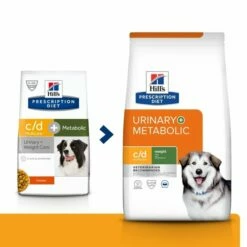 Hill's Prescription Diet Canine C/d Urinary + Metabolic Multicare Weight Original 12 Kg -Kjæledyrutstyr Salgsbutikk hills prescription diet c d multicare metabolic dog food 97