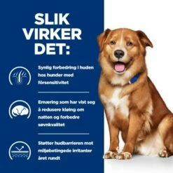 Hill's Prescription Diet Canine Derm Complete Skin Care & Food Sensitivities -Kjæledyrutstyr Salgsbutikk hills prescription diet canine derm complete 07