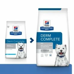 Hill's Prescription Diet Canine Derm Complete Skin Care & Food Sensitivities Mini 15 Hill's Prescription Diet Canine Derm Complete Skin Care & Food Sensitivities Mini -Kjæledyrutstyr Salgsbutikk hills prescription diet canine derm complete mini 01