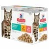 Hill's Science Plan Cat Adult Perfect Weight Chicken & Salmon 12x85 G -Kjæledyrutstyr Salgsbutikk hills science plan feline perfect weight delicious 12x85g a6