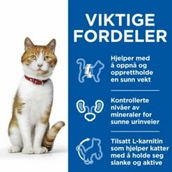 Hill's Science Plan Cat Adult Sterilised Duck -Kjæledyrutstyr Salgsbutikk hills science plan feline youngad sterilised with duck 63