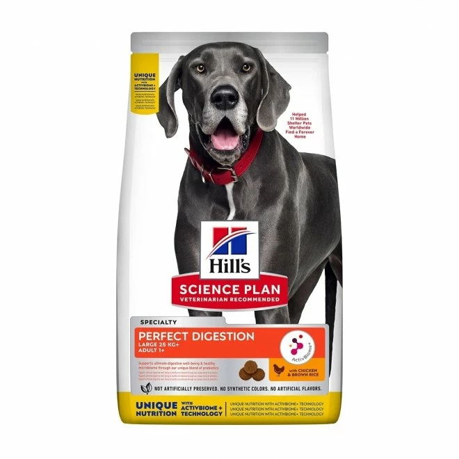 Hill's Science Plan Dog Adult 1+ Large Breed Perfect Digestion Chicken & Brown Rice 14 Kg 3 Hill's Science Plan Dog Adult 1+ Large Breed Perfect Digestion Chicken & Brown Rice 14 Kg