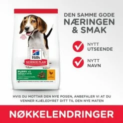 Hill's Science Plan Puppy Medium Chicken -Kjæledyrutstyr Salgsbutikk hills science plan puppy medium chicken 30