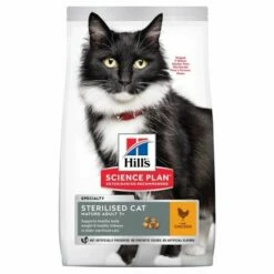 Hill's Science Plan Cat Mature Adult 7+ Sterilised Kylling