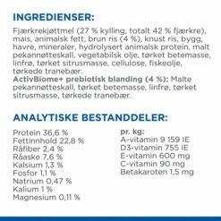 Hill's Science Plan Kitten Perfect Digestion Chicken -Kjæledyrutstyr Salgsbutikk hills sp kitten perfect digestion ch az 35