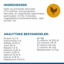 Hill's Science Plan Puppy Medium & Large Healthy Cuisine Chicken Stew 12x90 G 19 Hill's Science Plan Puppy Medium & Large Healthy Cuisine Chicken Stew 12x90 G -Kjæledyrutstyr Salgsbutikk hills sp puppy healthy cuisine ml stew ch az 93