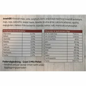 Hobby First Grani 3 Mix Pellet 4 Hobby First Grani 3 Mix Pellet - Bilde 2