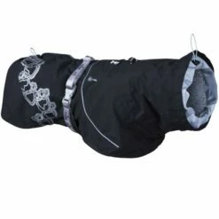 Hurtta Drizzle Regndekken Svart -Kjæledyrutstyr Salgsbutikk hurtta drizzle 119246 hurtta drizzle sadetakki korppi 67