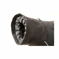 Hurtta Mudventure ECO Regnjakke Svart -Kjæledyrutstyr Salgsbutikk hurtta mudventure eco regnjacka svart 3e