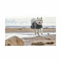 Hurtta Mudventure ECO Regnjakke Svart -Kjæledyrutstyr Salgsbutikk hurtta mudventure eco regnjacka svart 87