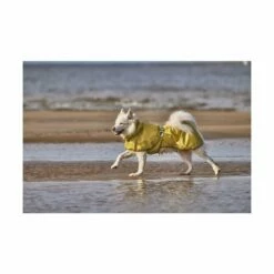 Hurtta Mudventure Regnjakke Reflekterende Gul -Kjæledyrutstyr Salgsbutikk hurtta mudventure regnjacka reflekterande gul 5a