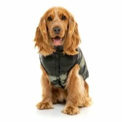 FuzzYard Harlem Puffer Hundejakke Camo -Kjæledyrutstyr Salgsbutikk koiran takki fuzzyard harlem puffer camo az 06