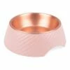 Basic Twirl Skål Rosa/Kobber -Kjæledyrutstyr Salgsbutikk kuppi basic twirl roosa kupari az 21