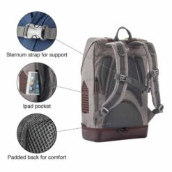 Kurgo K9 Ryggsekk Grå 12 Kurgo K9 Ryggsekk Grå -Kjæledyrutstyr Salgsbutikk kurgo k9 rucksack kuljetusreppu az 89