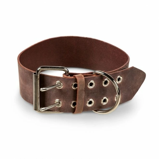 Feel Wide Lærhalsbånd Brun 3 Feel Wide Lærhalsbånd Brun