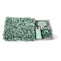 Little&Bigger Aktivitetsmatte -Kjæledyrutstyr Salgsbutikk littlebigger puzzle mat gra gron 15