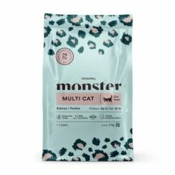 Monster Cat Adult Multicat Salmon & Poultry