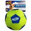 NERF Dog Airtuff Fotball Lime & Blå -Kjæledyrutstyr Salgsbutikk nerf dog airtuff fotboll lime bla fa