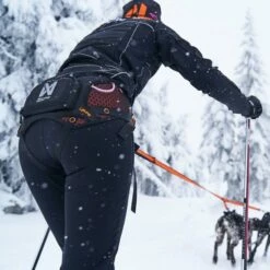 Non-Stop Dogwear Magebelte Til Hund Svart & Oranje -Kjæledyrutstyr Salgsbutikk non stop loype vetovyo musta oranssi az 23