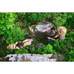 Non-stop Dogwear NonStop Rock Hundsele Lång Svart/Orange -Kjæledyrutstyr Salgsbutikk nonstop rock hundsele lang svart orange 51