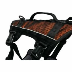 Non-stop Dogwear NonStop Rock Hundsele Lång Svart/Orange -Kjæledyrutstyr Salgsbutikk nonstop rock hundsele lang svart orange 97