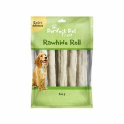 Perfect Pet Rawhide Tyggrulle 22 Cm 10-pack