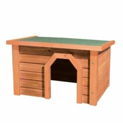 Trixie Natura Smådyrshus Med Flatt Tak -Kjæledyrutstyr Salgsbutikk pesakoppi trixie natura 402028 cm ruskea 62395 2e