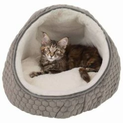 Trixie Livia Kattiglo Grå & Creme 8 Trixie Livia Kattiglo Grå & Creme -Kjæledyrutstyr Salgsbutikk pesapeti trixie livia 45 33 cm 0d