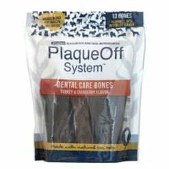 PlaqueOff Dental Care Bones Kalkun & Tranebær 482 G