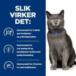 Hill’s Prescription Diet Feline D/d Food Sensitivities Duck & Green Peas -Kjæledyrutstyr Salgsbutikk prescription diet feline d d duck green pea 76
