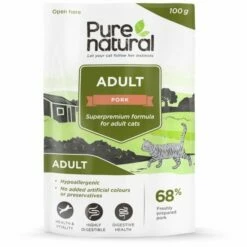 Purenatural Cat Adult Multipack (8x100g) -Kjæledyrutstyr Salgsbutikk purenatural cat adult multipack 8x100 g 42