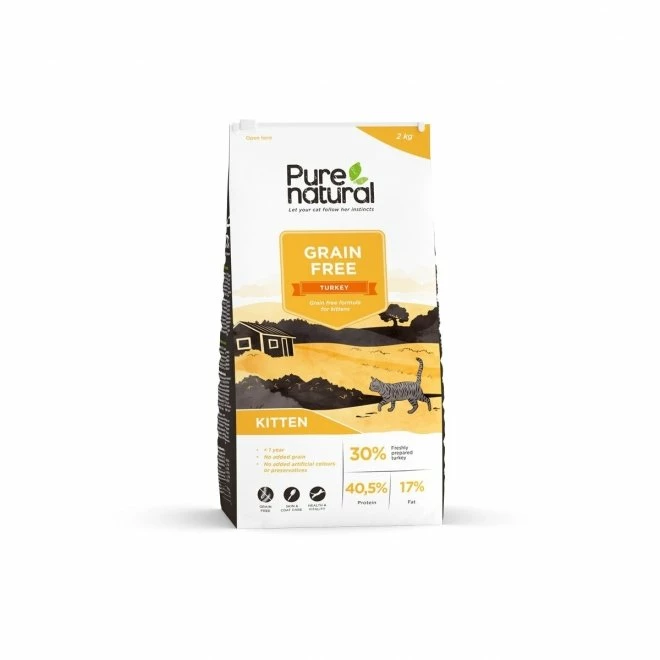 Purenatural Kitten Grain Free Turkey 3 Purenatural Kitten Grain Free Turkey