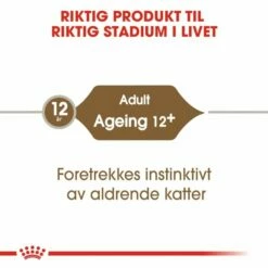 Royal Canin Ageing +12 Våtfoder (12x85g) -Kjæledyrutstyr Salgsbutikk royal canin ageing 12 in gravy 12 x 85 g 39