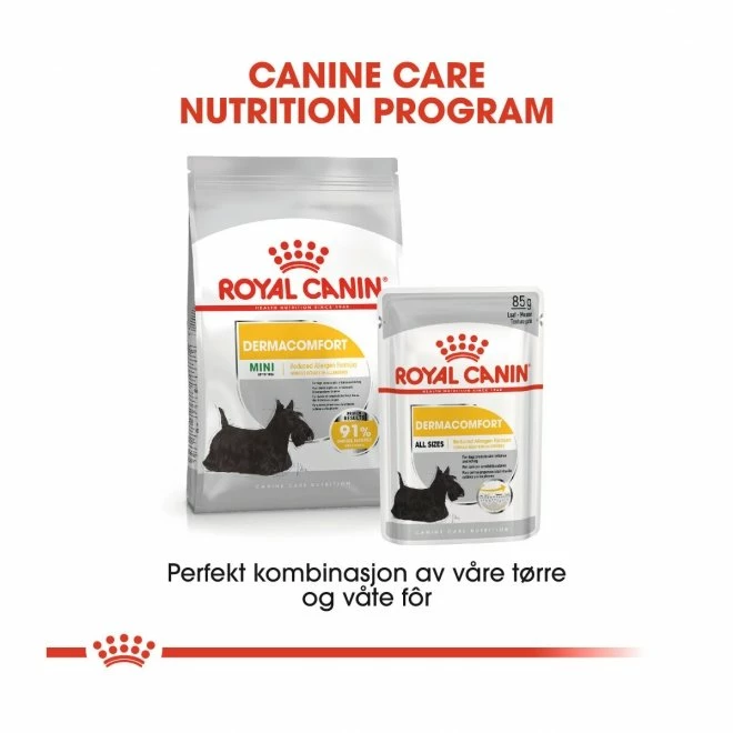 Royal Canin Dermacomfort Adult 12x85 G 9 Royal Canin Dermacomfort Adult 12x85 G - Bilde 7