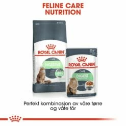 Royal Canin Digest Sensitive Våtfoder (12x85g) -Kjæledyrutstyr Salgsbutikk royal canin digest sensitive in gravy 12 x 85 g 76