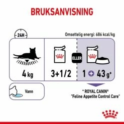 Royal Canin Appetite Control Gravy 12 X 85 G -Kjæledyrutstyr Salgsbutikk royal canin fcn appetite control gravy 12x85 g d5