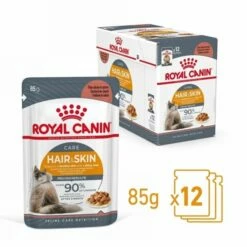 Royal Canin Intense Beauty Våtfoder (12x85g) 12 Royal Canin Intense Beauty Våtfoder (12x85g) -Kjæledyrutstyr Salgsbutikk royal canin hair skin care gravy 12 x 85 g 09