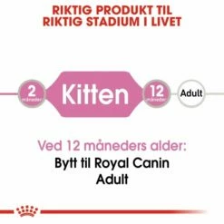 Royal Canin Wet Kitten In Gravy (12x85g) -Kjæledyrutstyr Salgsbutikk royal canin kitten gravy 12 x 85 g e9