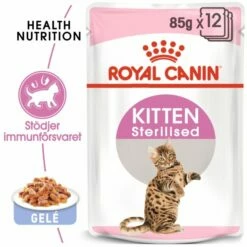 Royal Canin Kitten Sterilised Jelly 12x85 G