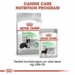 Royal Canin Medium Digestive Care -Kjæledyrutstyr Salgsbutikk royal canin medium digestive care 4c