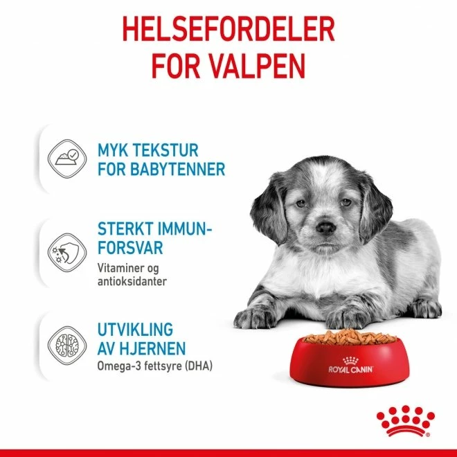 Royal Canin Medium Puppy Våtfôr (10x140g) 5 Royal Canin Medium Puppy Våtfôr (10x140g) - Bilde 3