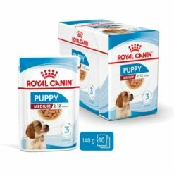 Royal Canin Medium Puppy Våtfôr (10x140g) 18 Royal Canin Medium Puppy Våtfôr (10x140g) -Kjæledyrutstyr Salgsbutikk royal canin medium puppy 10x140g fc