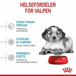 Royal Canin Medium Puppy -Kjæledyrutstyr Salgsbutikk royal canin medium puppy 4f