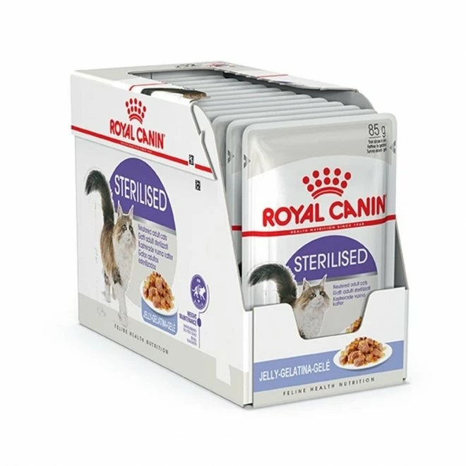 Royal Canin Sterilised Jelly Wet (12x85g) 3 Royal Canin Sterilised Jelly Wet (12x85g)
