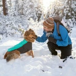 Ruffwear Cloud Chaser Hundejakke Turkis -Kjæledyrutstyr Salgsbutikk ruffwear cloud chaser jacka aurora teal e1