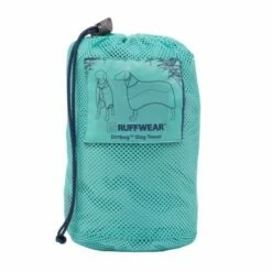 Ruffwear Dirtbag Hundedekke Turkis & Blå -Kjæledyrutstyr Salgsbutikk ruffwear dirtbag dog towel aurora teal f8