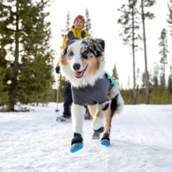Ruffwear Polar Trex Hundeskor 2-pakke Blå