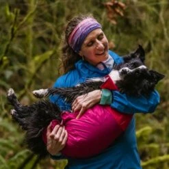 Ruffwear Sun Shower Regnjakke Rosa -Kjæledyrutstyr Salgsbutikk ruffwear sun shower koiran sadetakki pinkki az 55