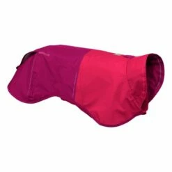 Ruffwear Sun Shower Regnjakke Rosa -Kjæledyrutstyr Salgsbutikk ruffwear sun shower koiran sadetakki pinkki az e4